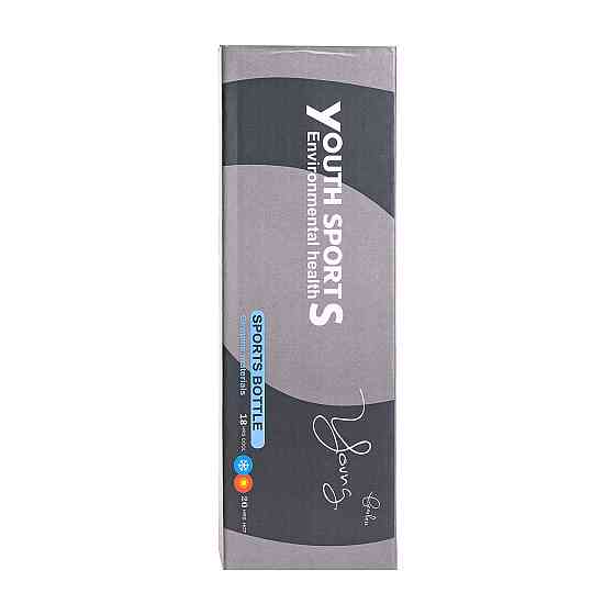 Термос із нержавіючої сталі з мундштуком 800 мл Чорний HP-14-6G Коломия