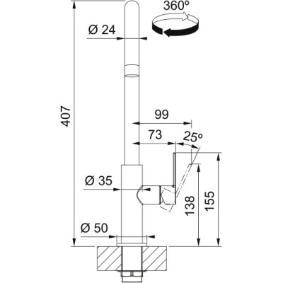 Змішувач Franke Maris Slim J (115.0728.384) Вінниця - фото 6