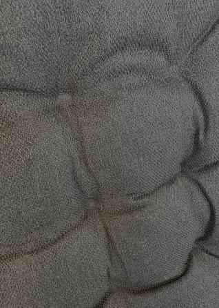 Подушка для стільців (40x120х4 см) подвійна Decorator Мальмо колір темно-сірий 84-158 Київ