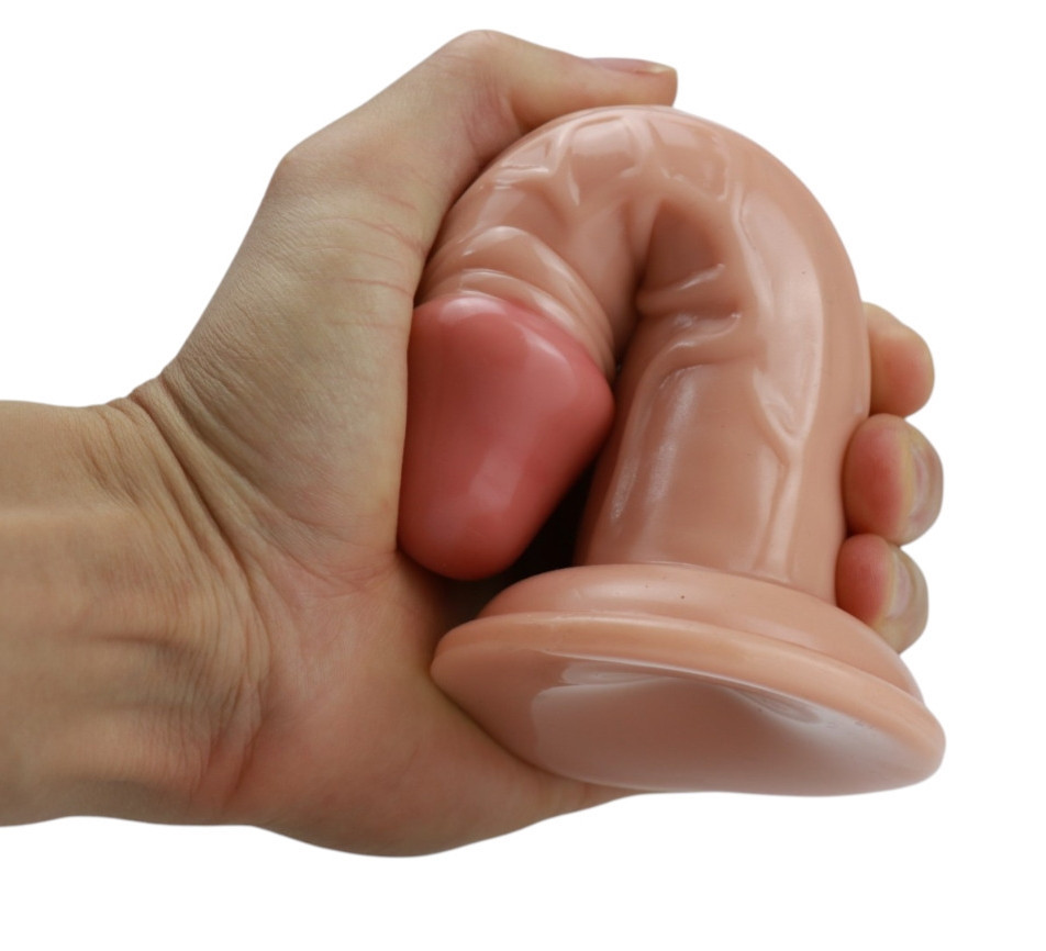 Маленький фаллоимитатор на присоске OYO YQM-011 (длина 16 см, диаметр 3.3 см) Sex Aura Киев - изображение 10