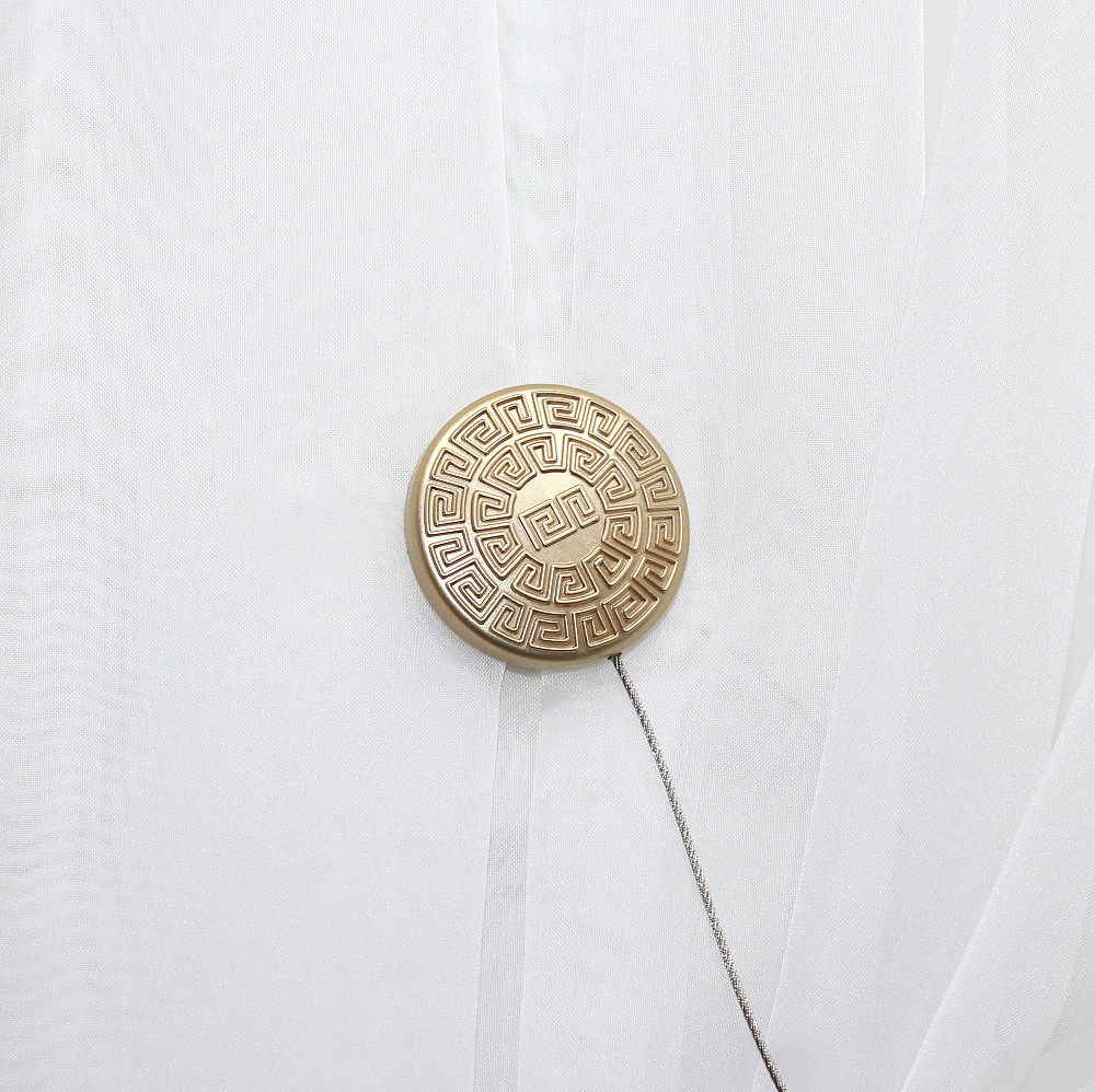 Магниты для штор и гардин (107м) Родос набор 2 шт Злотистый (81-021) Киев - изображение 2