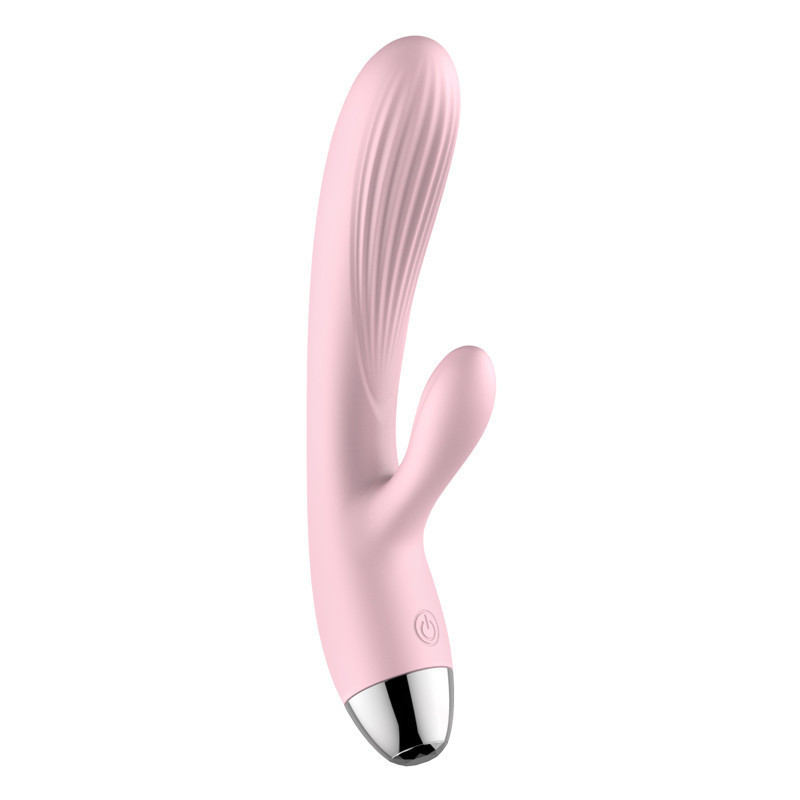 Вибратор для двойной стимуляции Silicone Pulsator Pink Sex Aura Киев - изображение 1