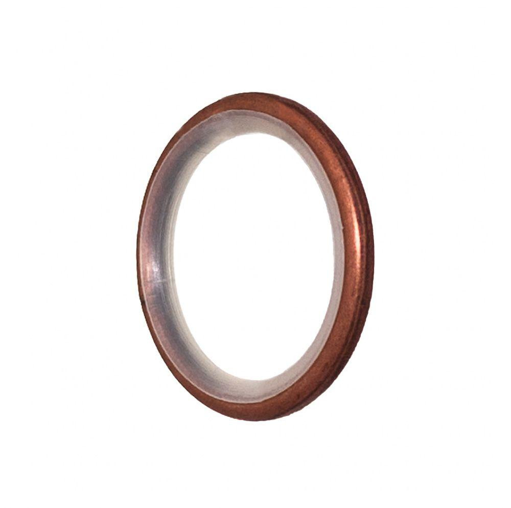 Кільце для карнизу Orvit 19 мм тихохідне металеве (30 х 37) х 3,5 мм МІДЬ (00-00015509) Львів - фото 1