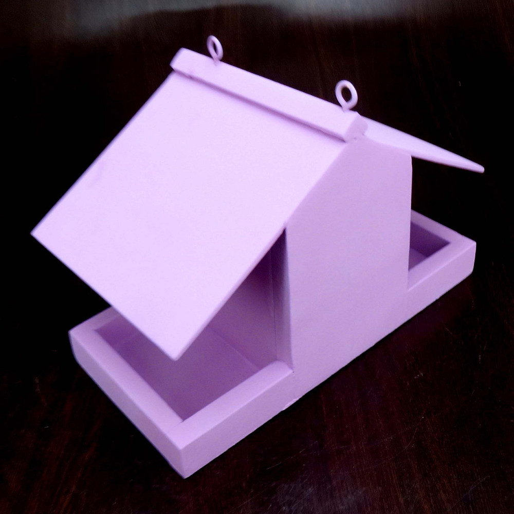 Кормушка со скворечником 