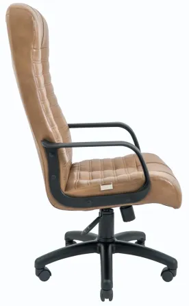 Офісне Крісло Керівника Richman Atlant Titan Cream Пластік М3 MultiBlock Світло-коричневий Київ