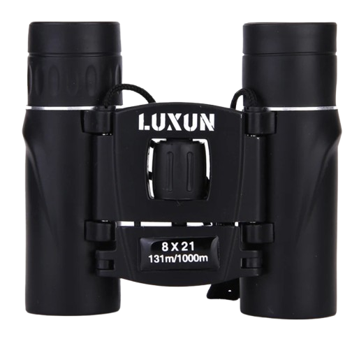 Бінокль Luxun 8x21 зі скляними лінзами (Чорний) Київ - фото 1
