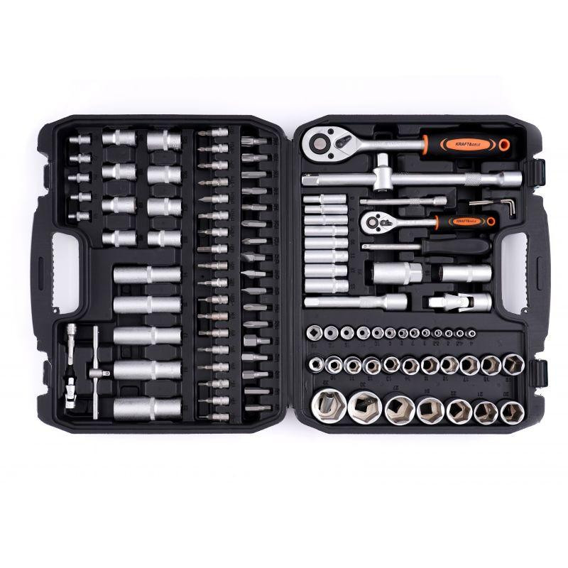 Набір торцевих ключів Kraft&Dele KD10835 101 шт. Київ - фото 6