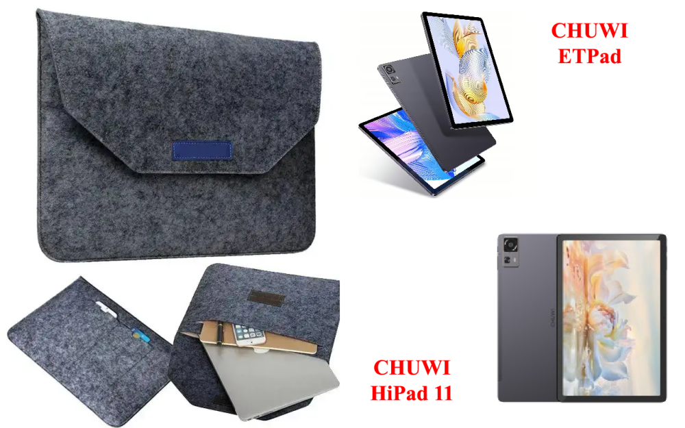 Сумка Wool из войлока для планшета Chuwi ETPad Киев - изображение 1