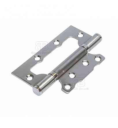 Петля накладна метелик Ricardo Borelli 100х63х2.0 мм на підшипниках SN матовий нікель Київ