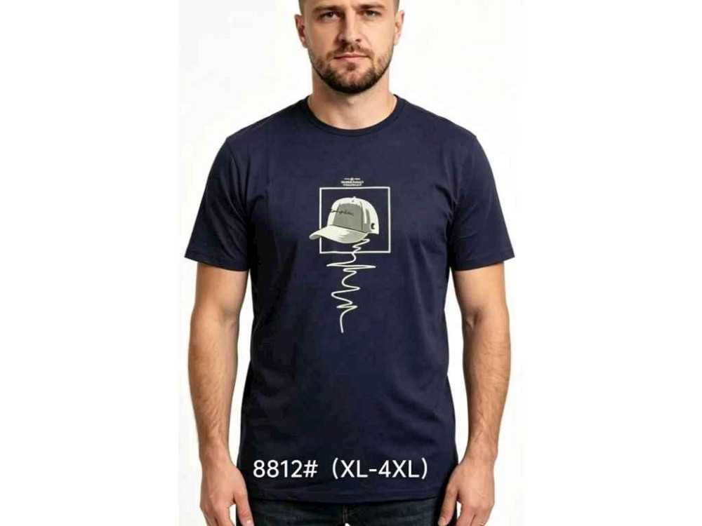Футболка темно-синий чел. арт.8812 р.XL ТМ COSTOM Киев - изображение 1