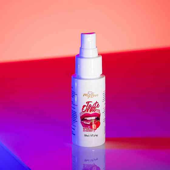 Оральный спрей - MyLove Taste Oral Spray Strawberry, 50 мл Sex Aura Киев