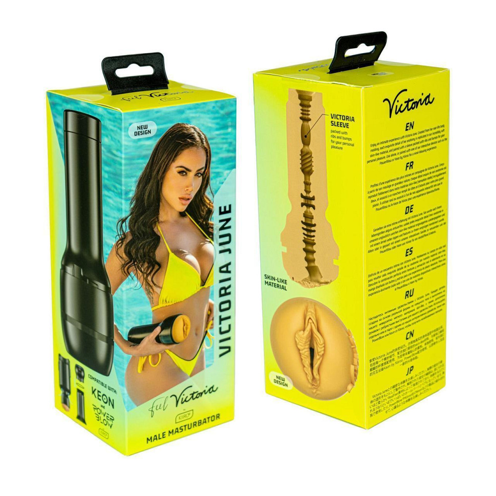 Мастурбатор Kiiroo Feel Victoria June PBC совместим с PowerBlow и Keon Sex Aura Киев - изображение 8