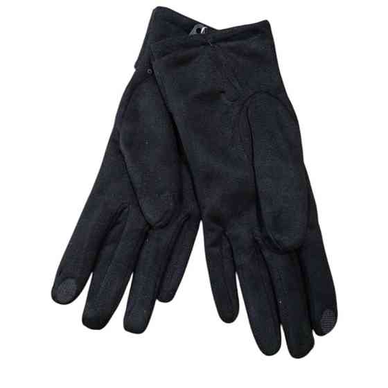 Рукавички сенсорні жіночі one size чорний Київ