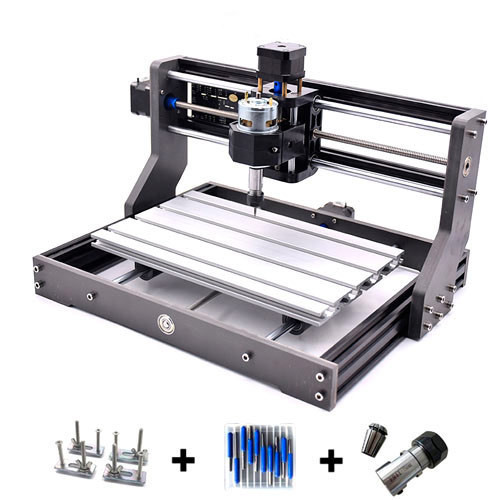 Станок фрезерний ЧПУ CNC 3018 Pro GRBL DIY цанговий патрон ER11 у комплекті Київ - фото 2