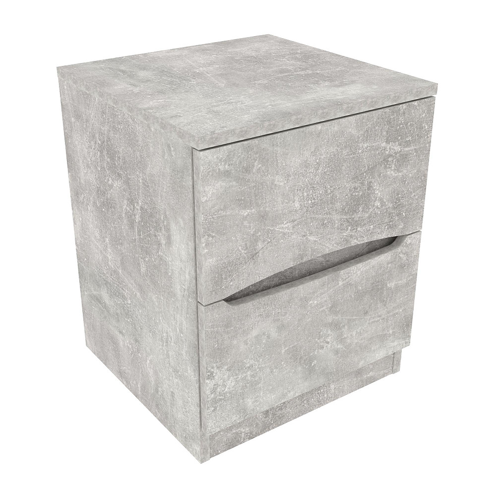 Тумба прикроватная Дельта, Бетон, 400/400/500 Львов - изображение 1