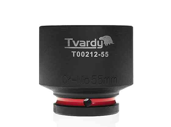 Головка ударна "Tvardy" з хром-молібденової сталі (Cr-Mo)  3/4"  6-гранна 55 мм Київ