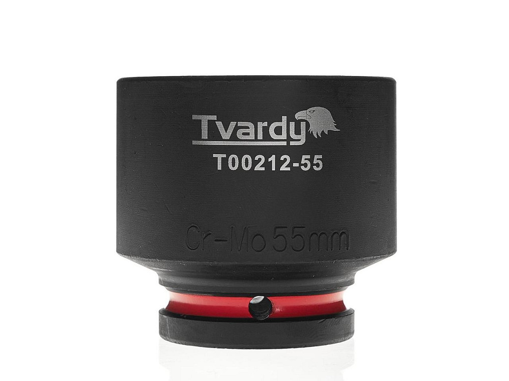 Головка ударна "Tvardy" з хром-молібденової сталі (Cr-Mo)  3/4"  6-гранна 55 мм Київ - фото 1
