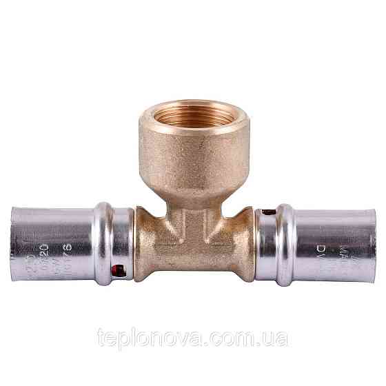 Тройник с внутренней резьбой пресс APE AP 132 16х1/2″х16 ITALY Черновцы