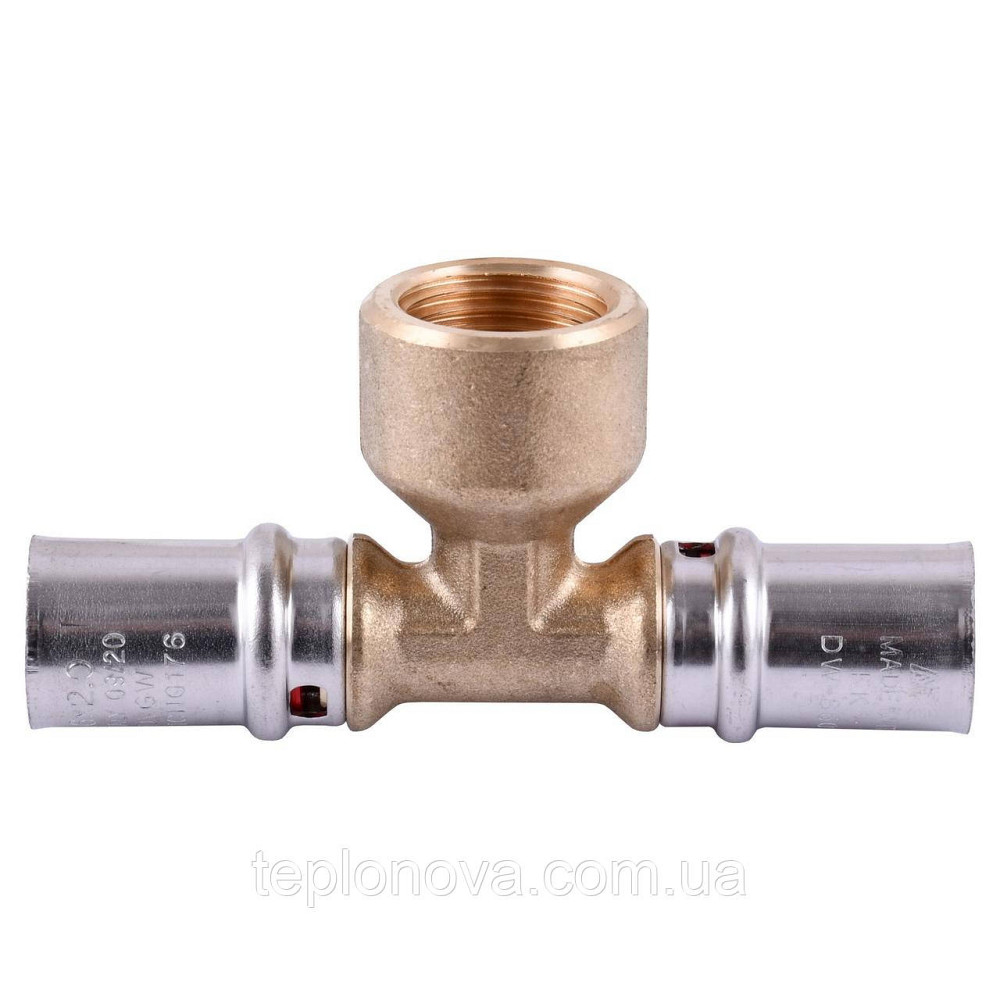 Трійник із внутрішньою різьбою прес APE AP 132 16х1/2″х16 ITALY Чернівці - фото 1