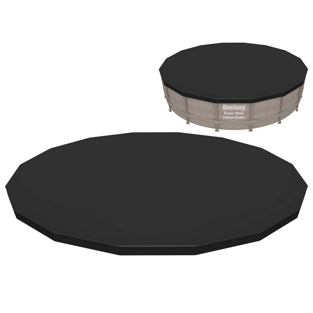 Накриття для каркасного басейну Bestway 58249 488 см Київ - фото 1