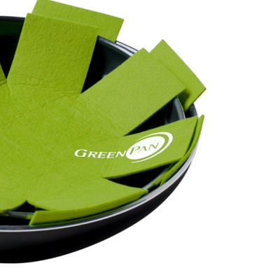 Защита для хранения сковородок GreenPan 2 шт, 27 + 34 см, салатовий (CC000749-001) Винница - изображение 2
