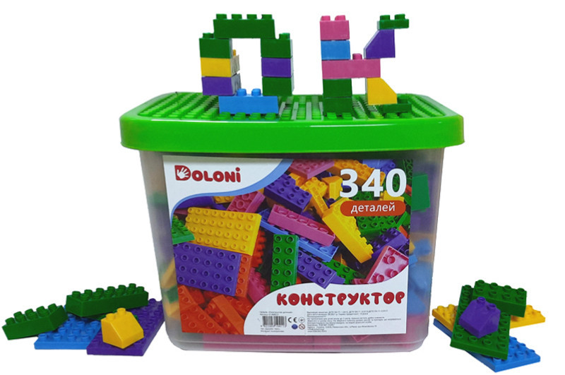 Конструктор Classic 340 деталей в боксе Doloni 013888/27 Киев - изображение 1
