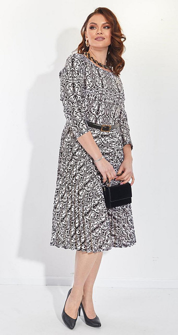 Гарне модне жіноче плаття пліссе. 42-50р. Київ - фото 1