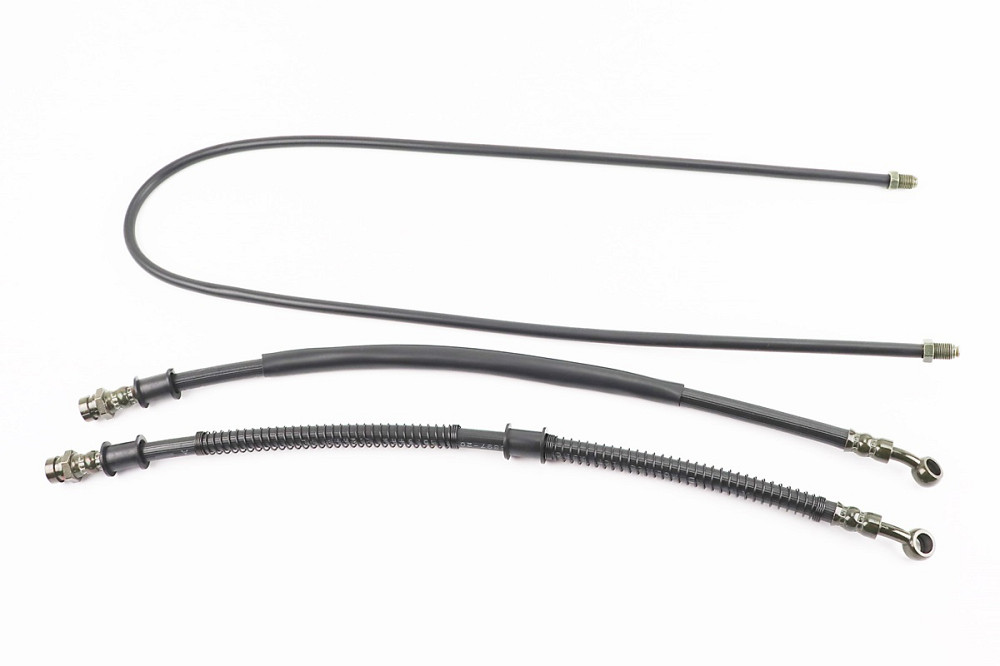 Шланг гальмівний задній в зборі 200см (під болт-штуцер 10/10мм) Київ - фото 1