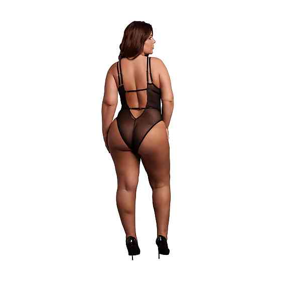 Еротичний боді Bodysuit with Adjustable Sliders Plus Size Sex Aura Київ