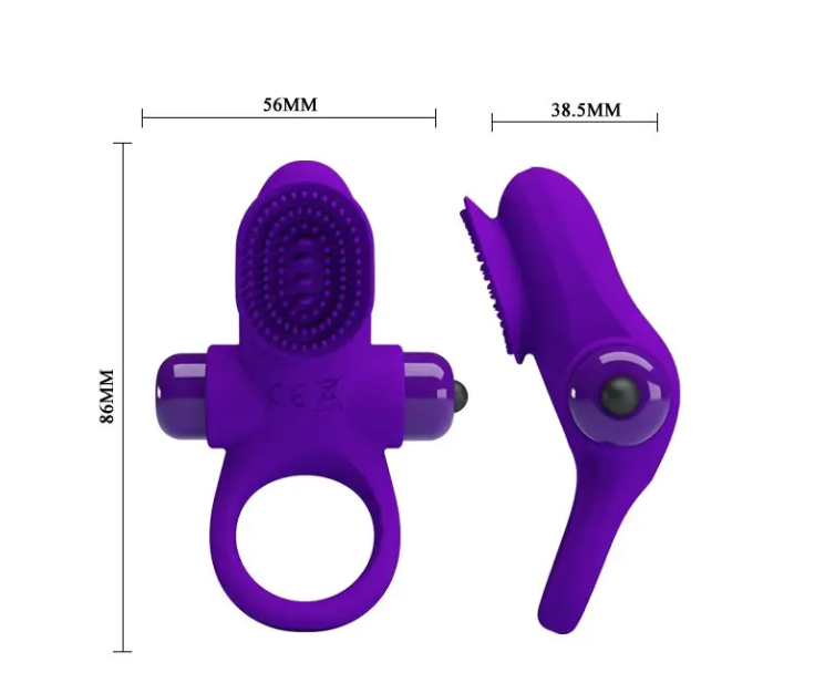 Кільце ерекційне серії Pretty Love "Vibrant penis ring II" Sex Aura Київ - фото 7