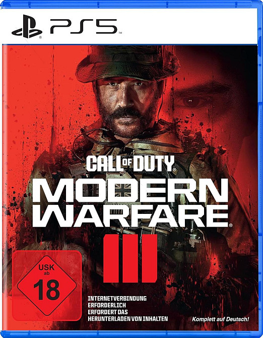 Игра диск Call of Duty Modern Warface III PlayStation 5 Диск Blu-ray консольная мультиплеер 18+ немецкая Киев - изображение 1