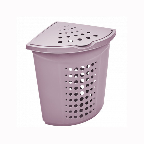 Корзина для белья угловая 45 л фрезия, Алеана Одесса - изображение 1