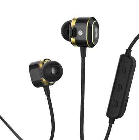 Вакуумные Bluetooth наушники гарнитура Remax RB-S26 Черные Винница