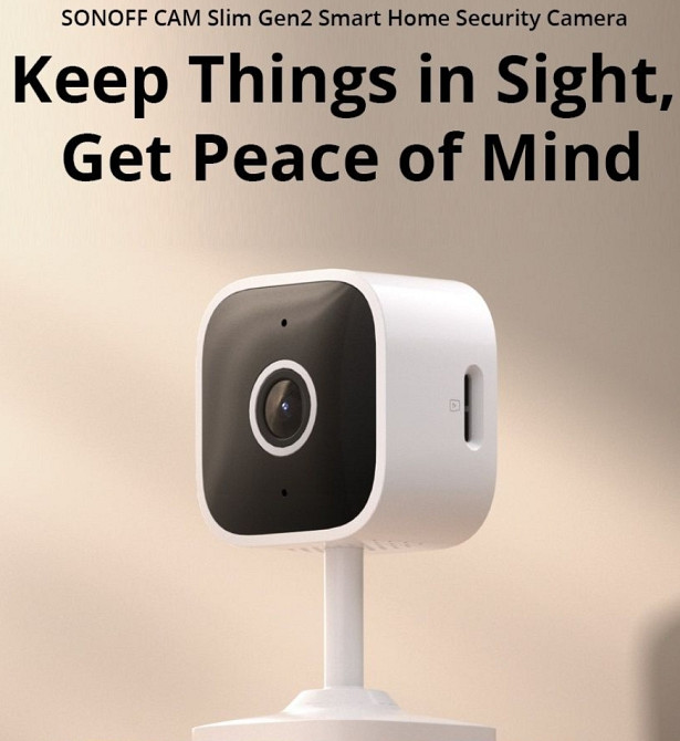 IP- Камера Sonoff Slim Cam Gen 2 Ewelink Київ - фото 8