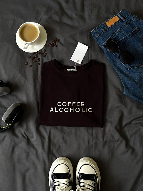 Жіноча стильна повсякденна оверсайз футболка кулір Одеса - фото 7