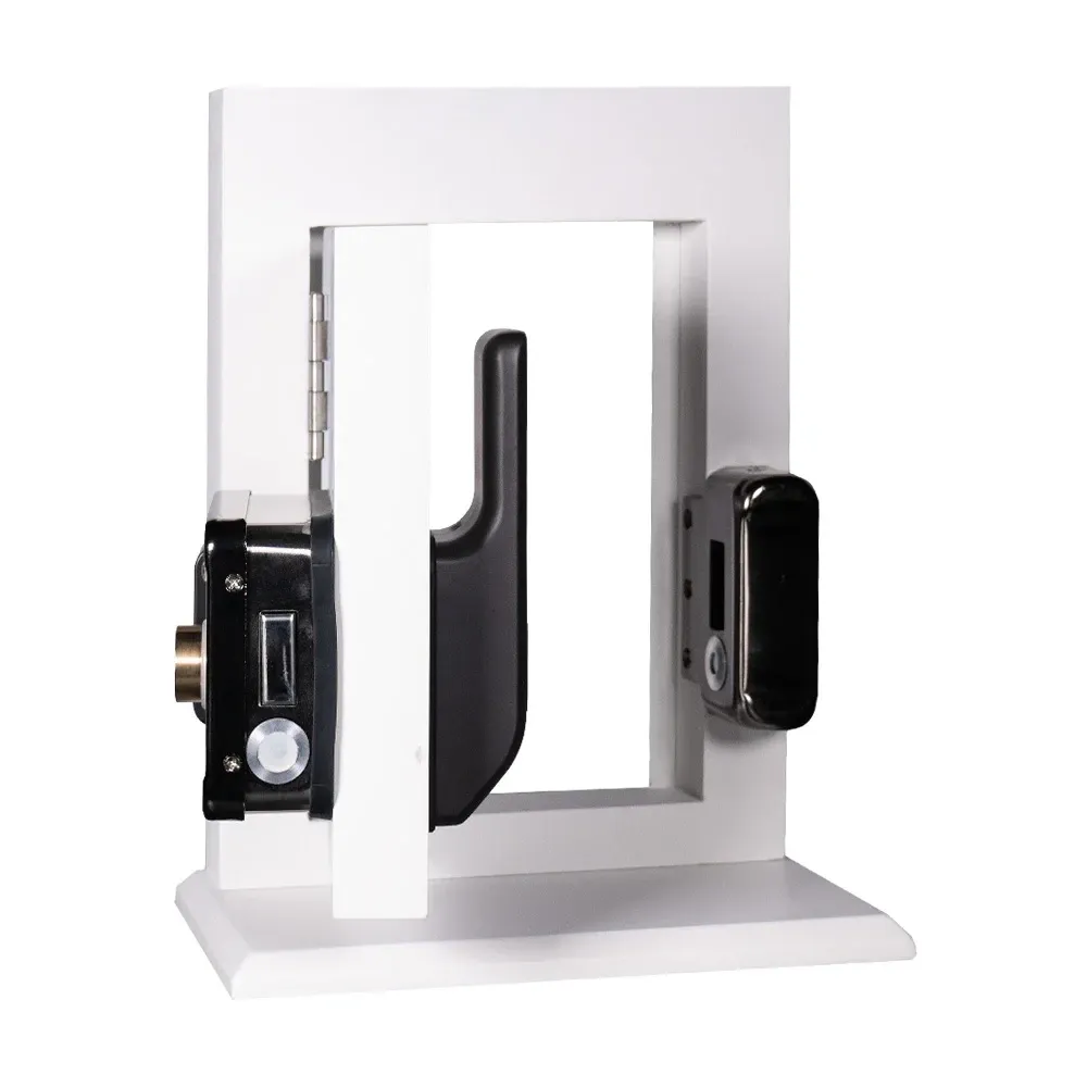 Замок біометричний автономний Trinix TRL-5202BT2FW Black з Bluetooth, зчитувачем відбитків пальців і карт Mifare (65-00053) Киев - изображение 11