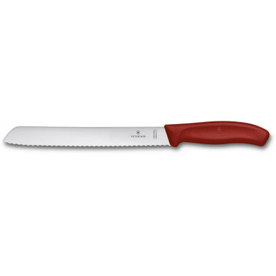 Кухонный нож Victorinox SwissClassic Bread 21 см Serrated Red (6.8631.21B) Винница - изображение 2