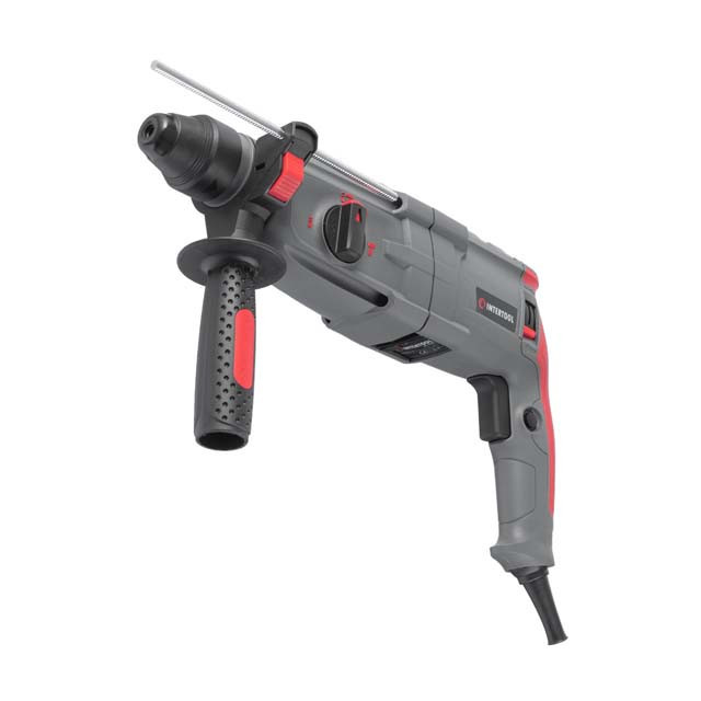 Перфоратор INTERTOOL DT-0185, 1,0 кВт, 3,5 Дж, 0-1300 об/хв, 0-5100 уд/хв - 3 режими роботи Львів - фото 2