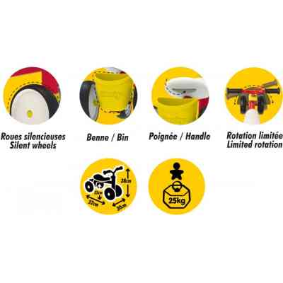 Беговел Smoby Toys Микки Маус. Рокки (721404) Винница