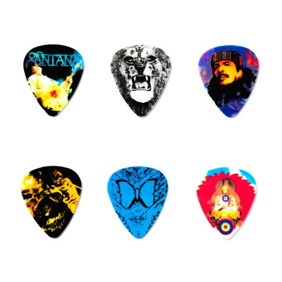 Медіатор Jim Dunlop Santana Heavy Gauge Pick Tin 6 шт. (SANPT02H) Вінниця - фото 2