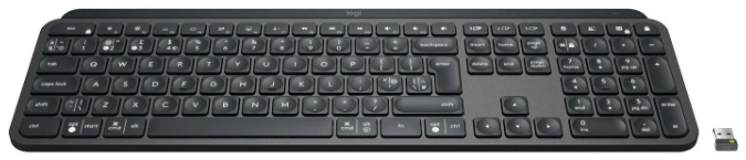 Клавіатура LOGITECH MX Master Keys for Business, US, Graphite (920-010251) (6857598) Київ - фото 2