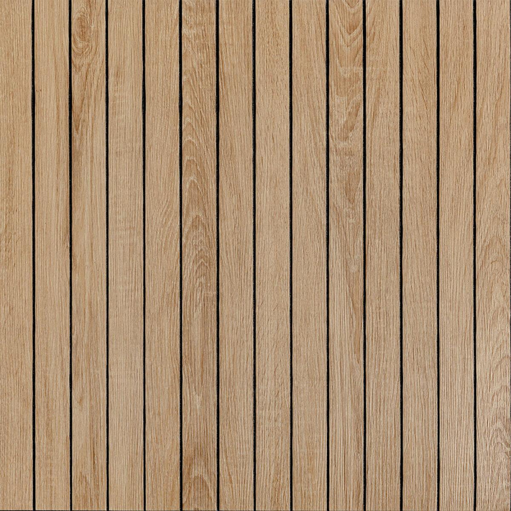 Покрытие виниловое самоклеющееся 3D рейки 600х600х2,8мм Светлый миндаль SW-00002204 Днепр - изображение 1