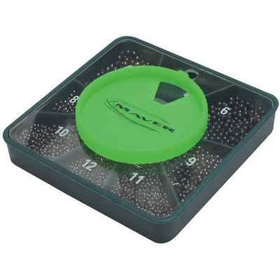 Грузило Maver набір Scatola Pallini Supercalibrati 250g 4; 6; 8; 9 (1300.34.50) Винница - изображение 1