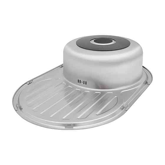 Кухонная мойка с нержавеющей стали Kroner KRP Satin - 77х50 (0.8 мм) Киев