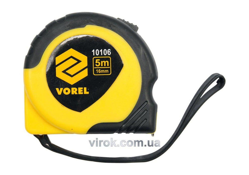 Рулетка VOREL 5 м х 16 мм Одеса - фото 1