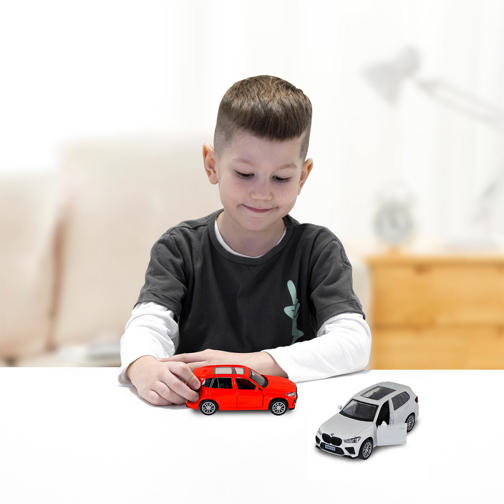 Автомодель – BMW X5 M (білий, червоний) Днепр - изображение 5