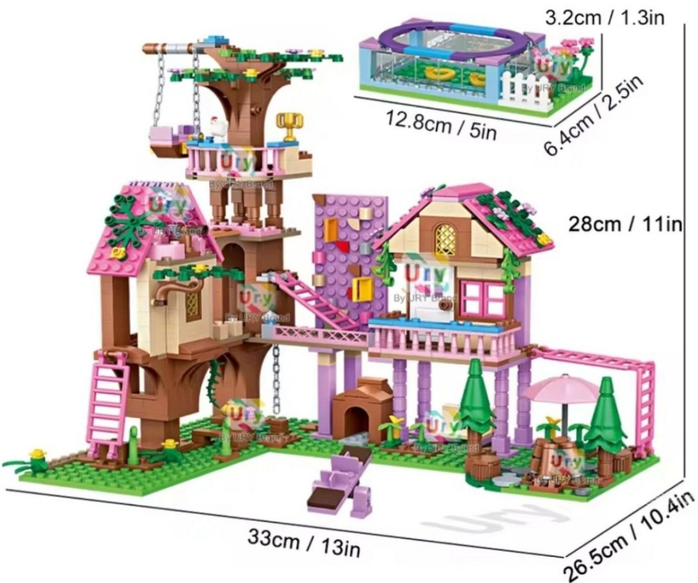 Конструктор Дружба Friends 756 блоков lego + 3 минифигурки. Харків - фото 4