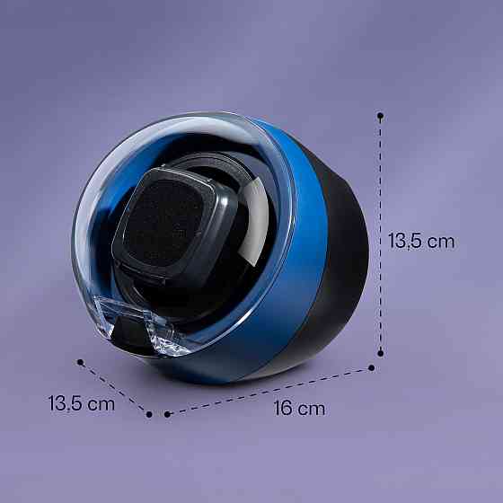 St. Gallen ll Заводчик годинника Premium 4 швидкості 3 режими обертання Синій (Німеччина, читати опис) Рівне