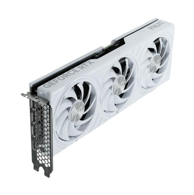 Відеокарта GF RTX 5070 12 GB GDDR7 White OC Palit (NE75070U19K9-GB2050W) ( 13341 ) Харьков - изображение 2