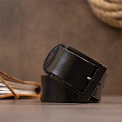 Ремень Vintage Мужской Черный (20382) Винница - изображение 5